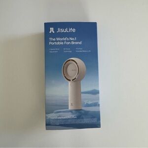 NWT JISULIFE Portable Handheld Turbo Fan Battery Operated